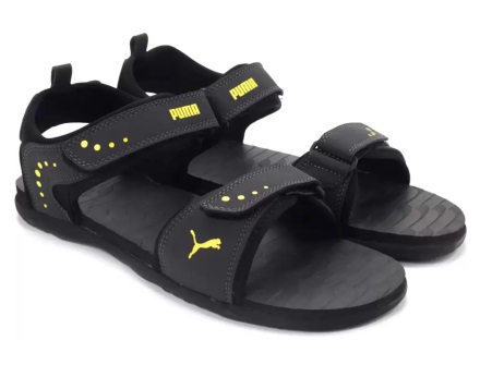 India Desire : Buy Puma Men Dark Shadow-Dandelion Sports Sandals at Rs. 1148 from Flipkart [Regular Price Rs 2199]